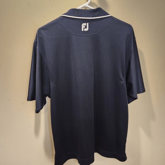 FootJoy men's navy blue Golf Polo Shirt size M - Picture 8 of 11